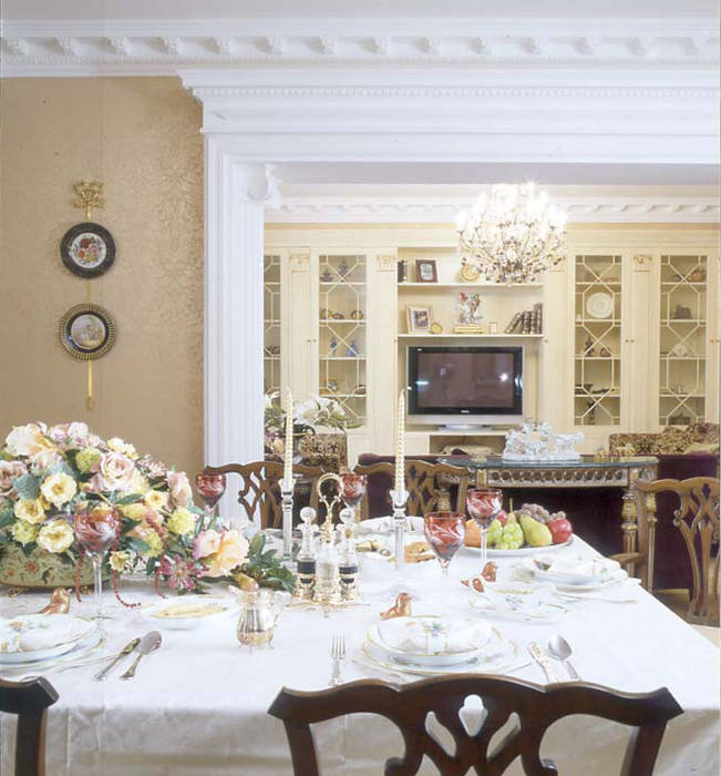 ул. Маршала Тимошенко, Prosperity Prosperity Столовая комната в классическом стиле