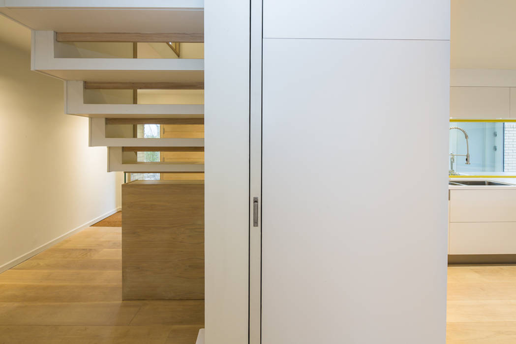 Pocket Door Detail Modern Kitchen By Gavin Langford Architects