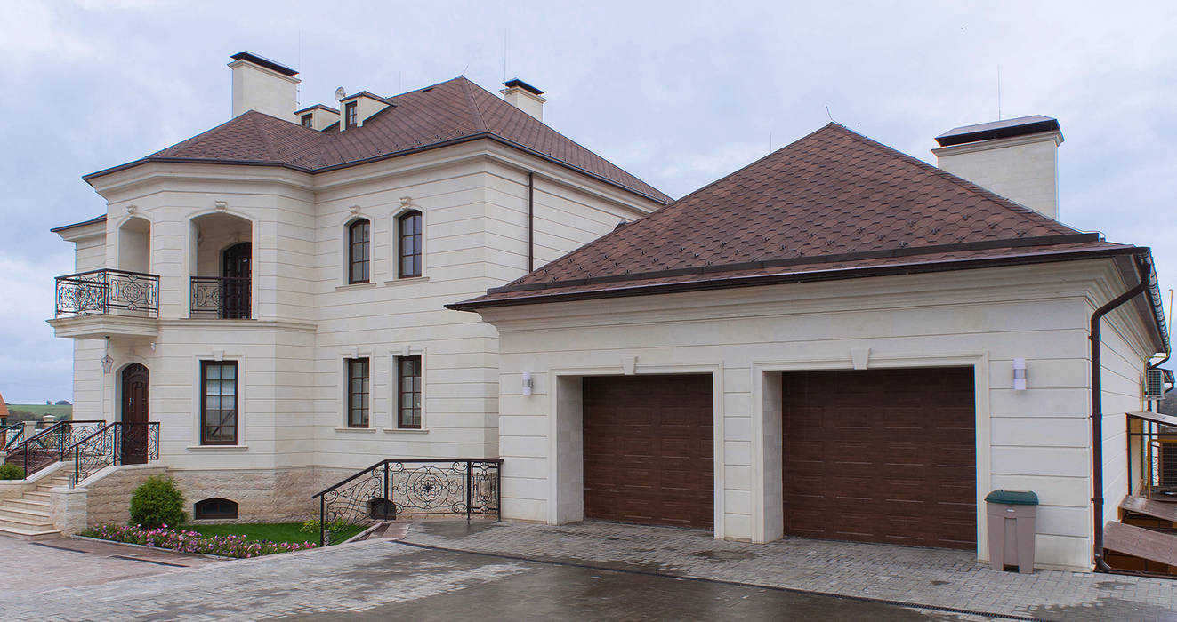 Частный дом на 800м2, Архитектурная студия Архитектурная студия Classic style houses