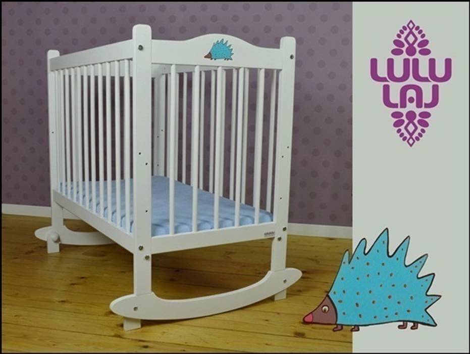 Łóżeczko kołyski i łóżeczka:) , lululaj lululaj Scandinavian style nursery/kids room Beds & cribs