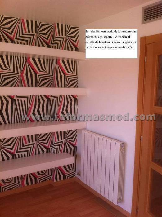 homify Soggiorno moderno Scaffali