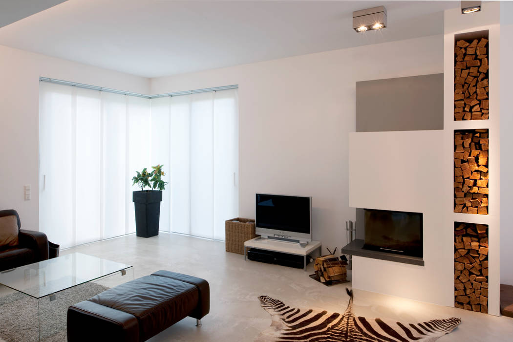 Modernes Einfamilienhaus In Essen Moderne Wohnzimmer Von Homify