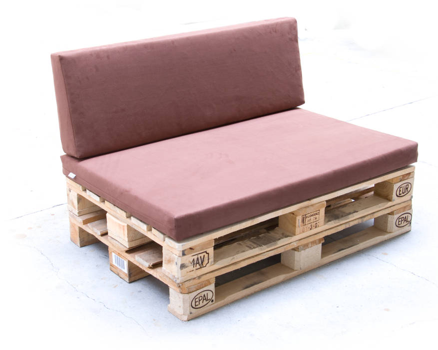 Paletten-polster kombi sitz&lehne mit bezug: wohnzimmer ...
