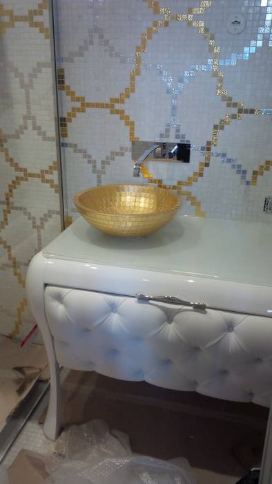 création d'une douche à l'italienne, IL BAGNO IL BAGNO Eclectic style bathroom