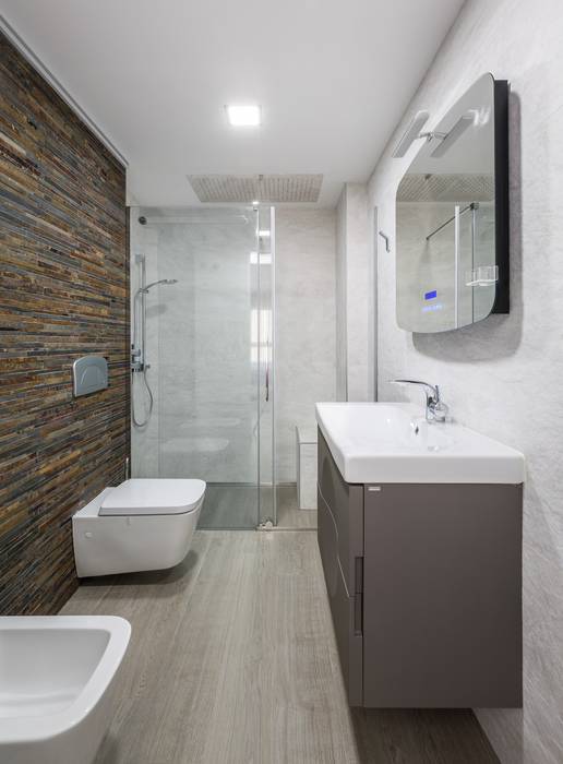 Baño 1 LLIBERÓS SALVADOR Arquitectos Baños de estilo minimalista