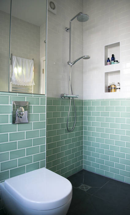 The Wet Room Shower Blue Cottini Modern bathroom