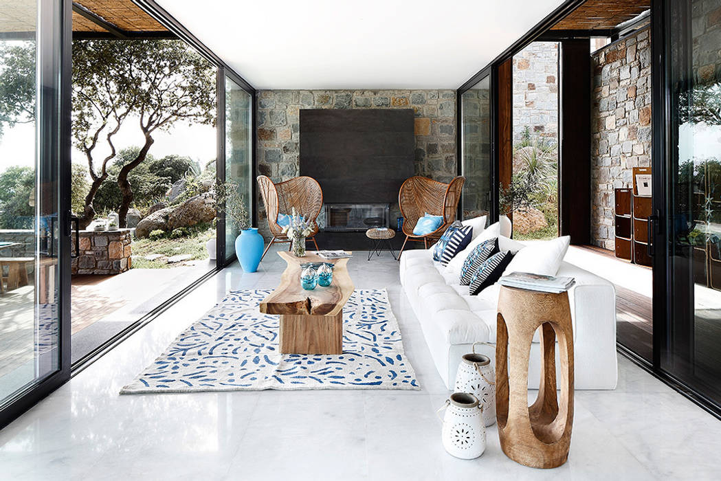 Гостиная в . Автор – Engel & Völkers Bodrum, Модерн   