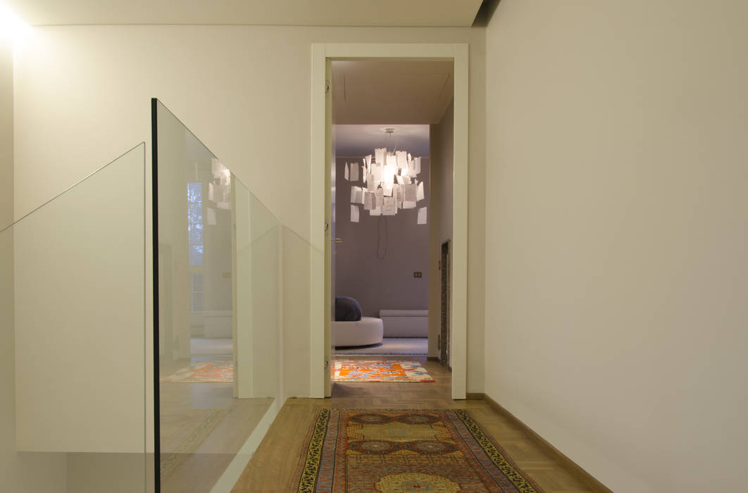 spazio, luogo comune luogo comune Couloir, entrée, escaliers minimalistes