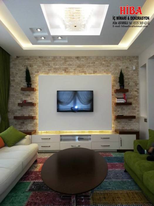 Ahmet Bilgin Evi, Hiba iç mimarik Hiba iç mimarik Modern Living Room