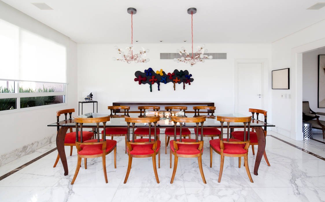 VNC APARTAMENTO , Noura van Dijk Interior Design Noura van Dijk Interior Design Salas de jantar minimalistas