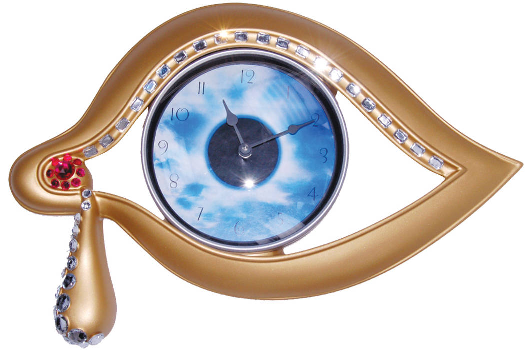 Göz Tasarımlı Duvar Saati / Soft Eye Clock Vago Minds Ltd. İç bahçe İç Dekorasyon