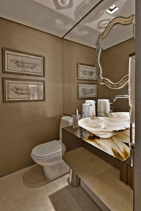 Casas de banho modernas por Gláucia Britto Moderno