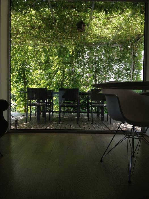 Un giardino a Padova., ESTERNIDAUTORE ESTERNIDAUTORE Jardin minimaliste