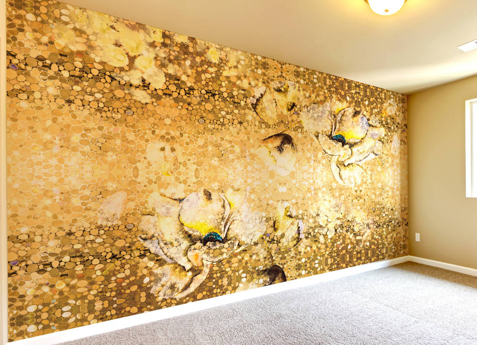 금빛추억, angelkk angelkk Walls & flooringWallpaper
