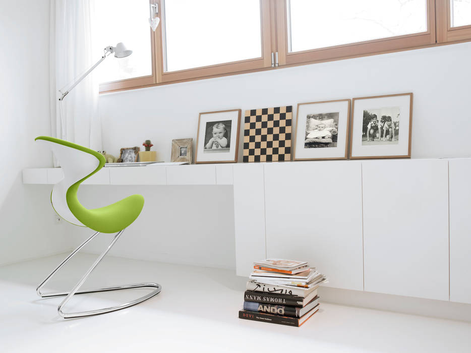 oyo in kiwi im Schlafzimmer homify Klassische Schlafzimmer Sofas und chaise long/Récamière