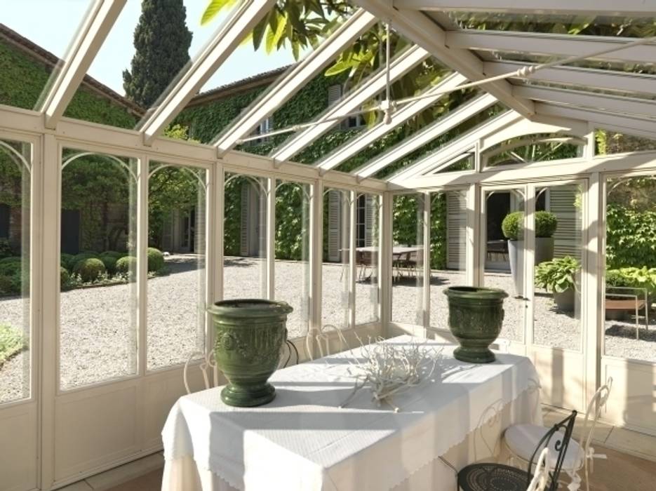 DINING ROOM CONSERVATORY, Cagis Cagis مساحات تجارية الحديد / الصلب مراكز تسوق/ مولات