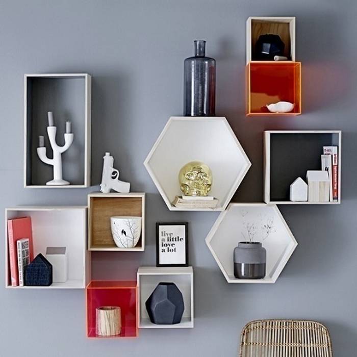 Scandinavian Cool, iDecorate Ltd iDecorate Ltd غرفة المعيشة Shelves