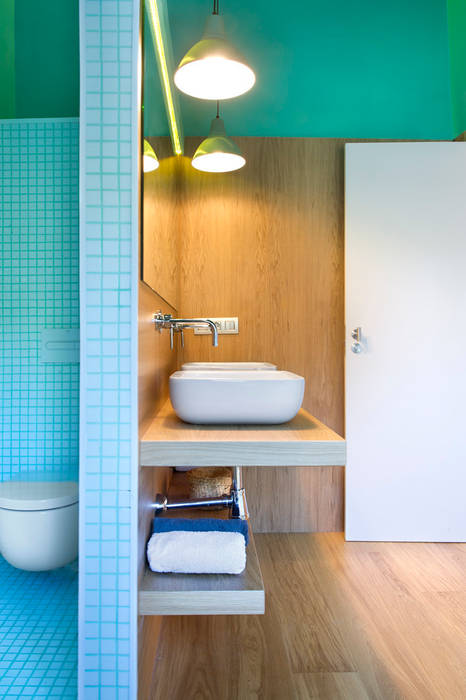 Vivienda en Benicassim. Valencia, Egue y Seta Egue y Seta Modern Banyo