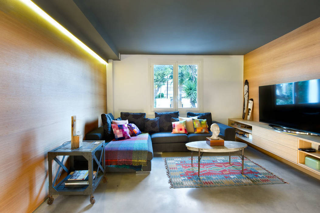 Vivienda en Benicassim. Valencia, Egue y Seta Egue y Seta Modern living room