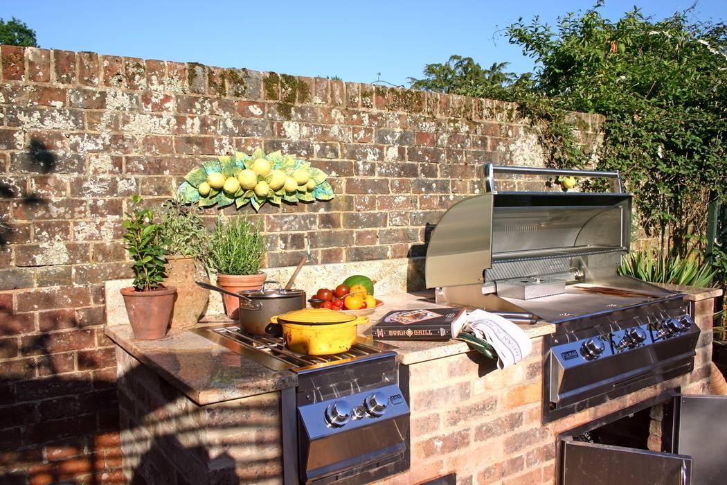 Outdoor Kitchen Design Outdoors Limited Rustic style garden