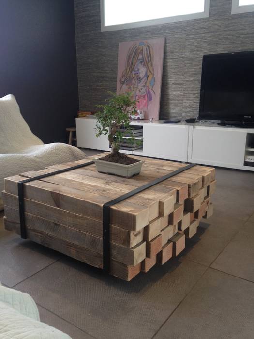 Table Basse Par Lilou De La Palette Industriel Homify