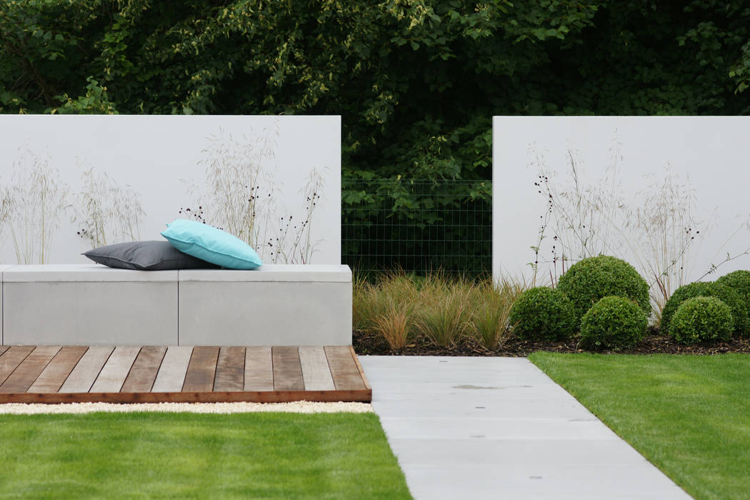 Lounge tuin, Tuinarchitectengroep ECO Tuinarchitectengroep ECO حديقة