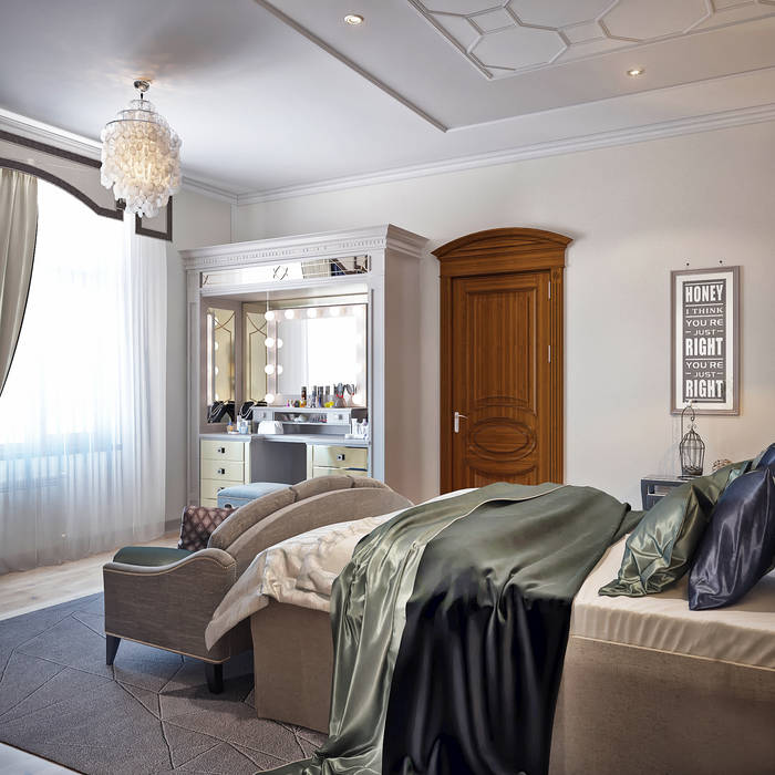 Modern yatak odası sweet home design modern homify