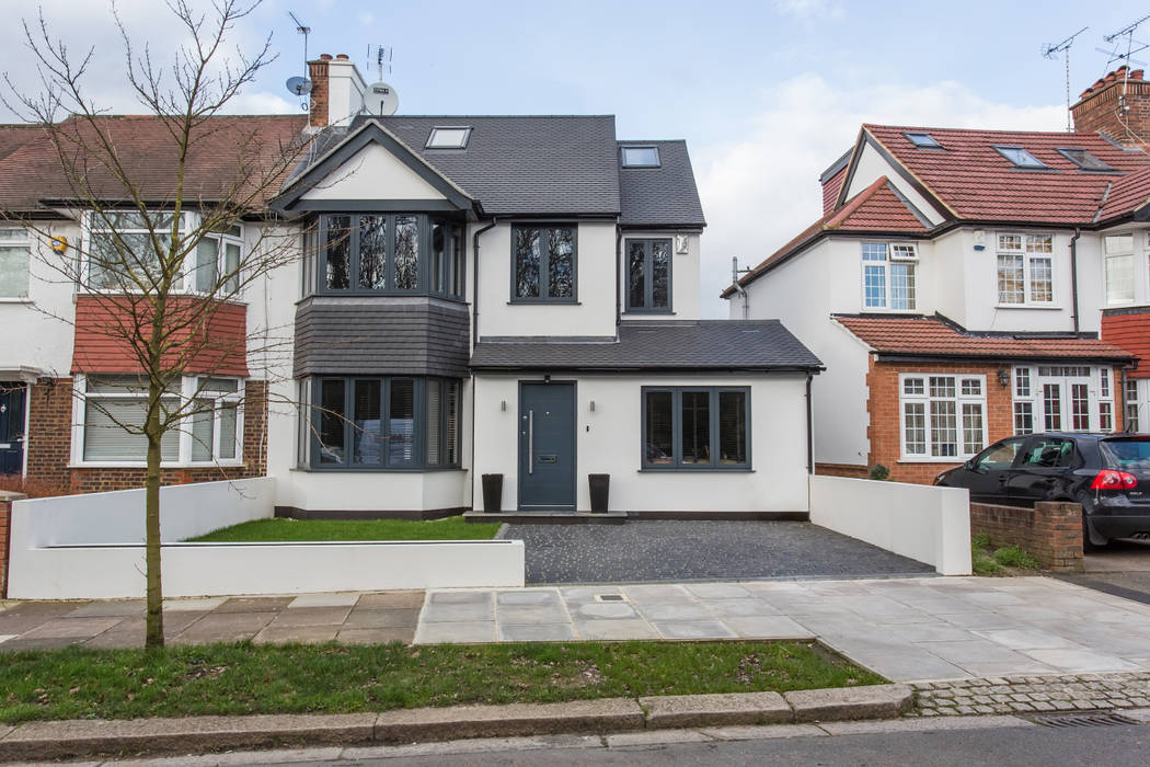 Whitton Drive, GK Architects Ltd GK Architects Ltd Dom szeregowy