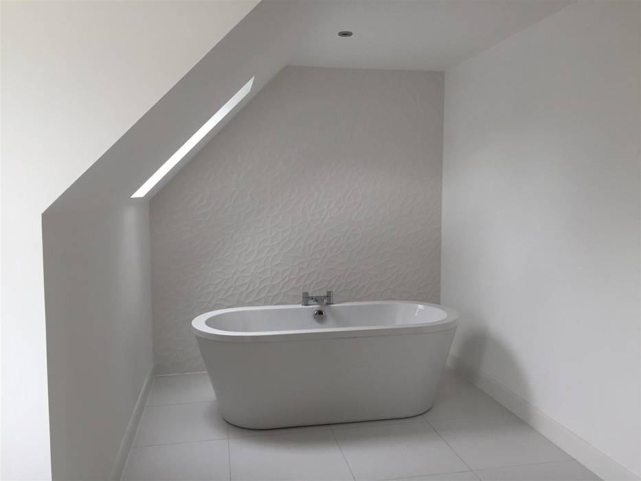 Ecclesgreig Gardens, St. Cyrus, Aberdeenshire, Roundhouse Architecture Ltd Roundhouse Architecture Ltd حمام Bathtubs & showers