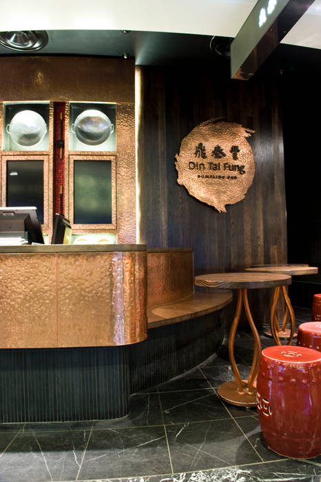 Dumpling Bar - Din Tai Fung, METAL INTERIOR METAL INTERIOR Столовая комната в стиле лофт Металл