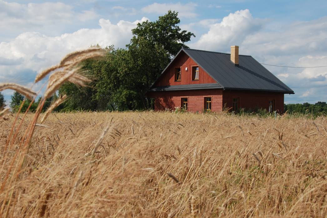 WAKACYJNY DOM NA PODLASIU - METAMORFOZA, YNOX Architektura Wnętrz YNOX Architektura Wnętrz