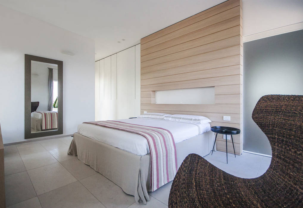 Villa Ciano, Sebastiano Canzano Architects Sebastiano Canzano Architects Modern style bedroom