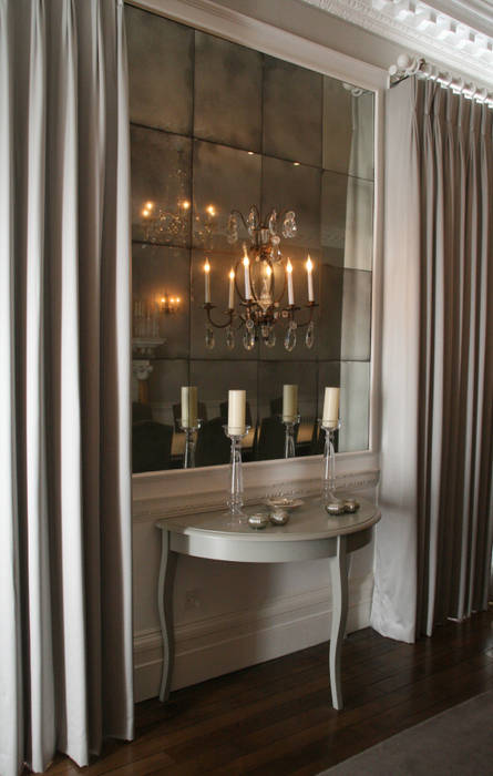 Mirrored Wall Installations Rupert Bevan Ltd Classic style dining room Accessories & decoration