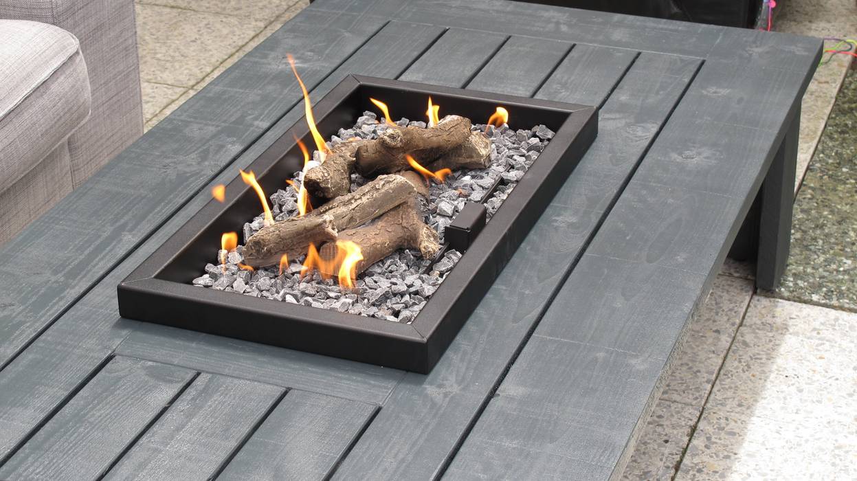 Buitenhaarden, De Vuurtafel De Vuurtafel Modern garden Fire pits & barbecues