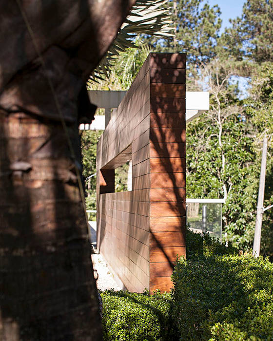 Residencia AO, Saspadini e Schlavon Saspadini e Schlavon Jardins campestres