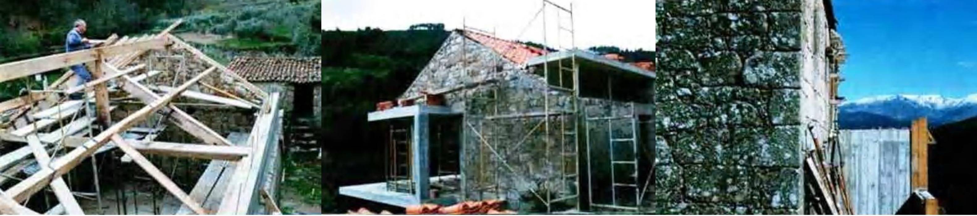 Aldeia das Dez - Durante a reconstrução Almont - Projectos de Construção Civil, Lda.
