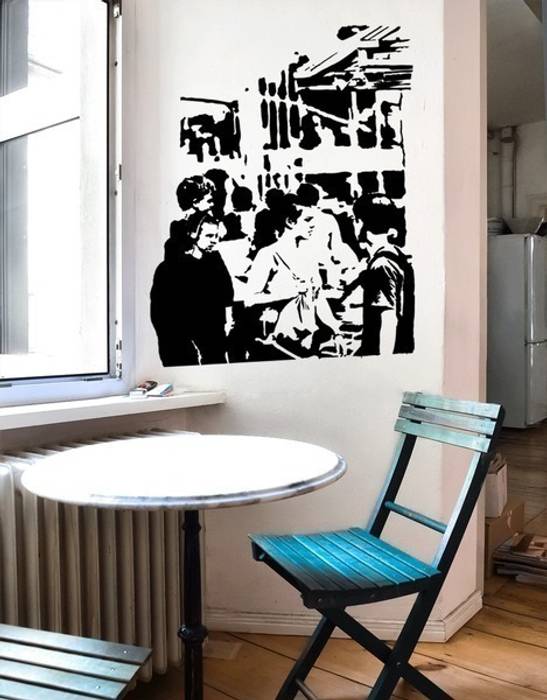 URBAN WALL ART Wandsticker, Urban ART Berlin Urban ART Berlin Living room