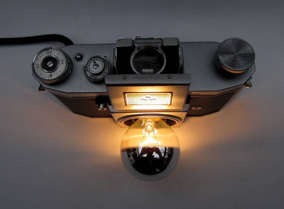 SpiegelreflexLampen, LampenSchmiede LampenSchmiede Industriale Wohnzimmer Beleuchtung
