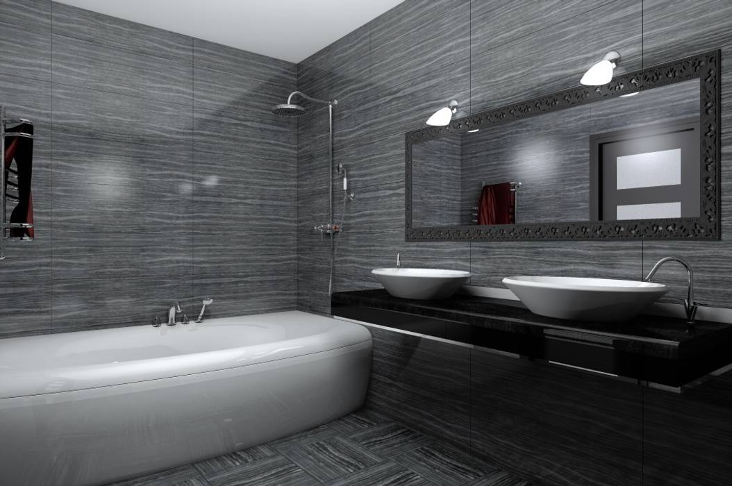 санузел 3designik Ванная комната в стиле минимализм