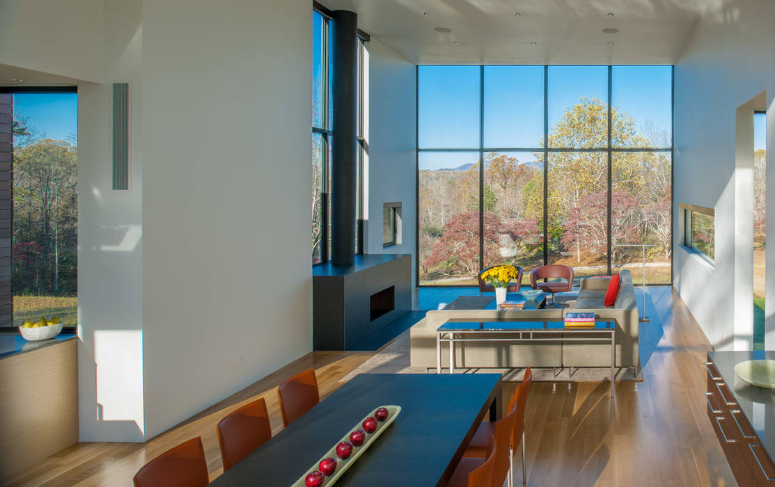 4 Springs Lane, Robert Gurney Architect Robert Gurney Architect Living room