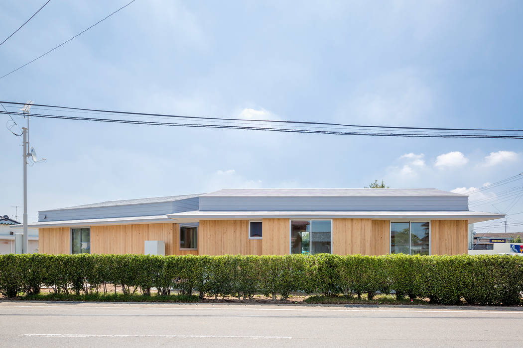 House in Hashie, 矢内建築計画 一級建築士事務所 矢内建築計画 一級建築士事務所 Casas de estilo ecléctico