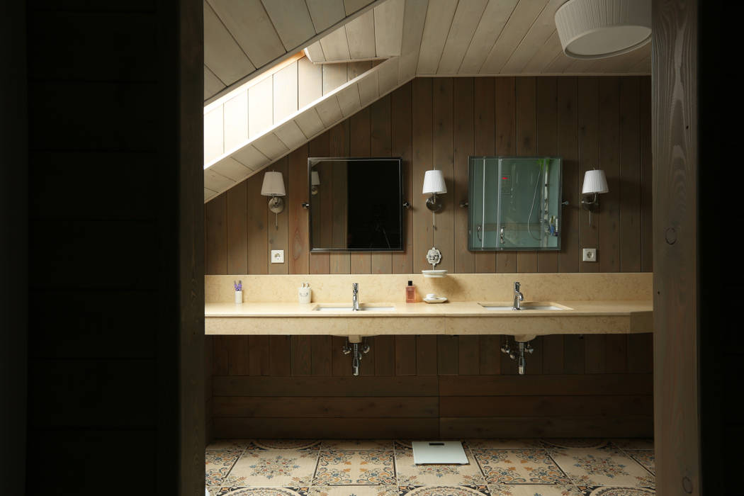 Ванная комната ORT-interiors Ванная комната в эклектичном стиле
