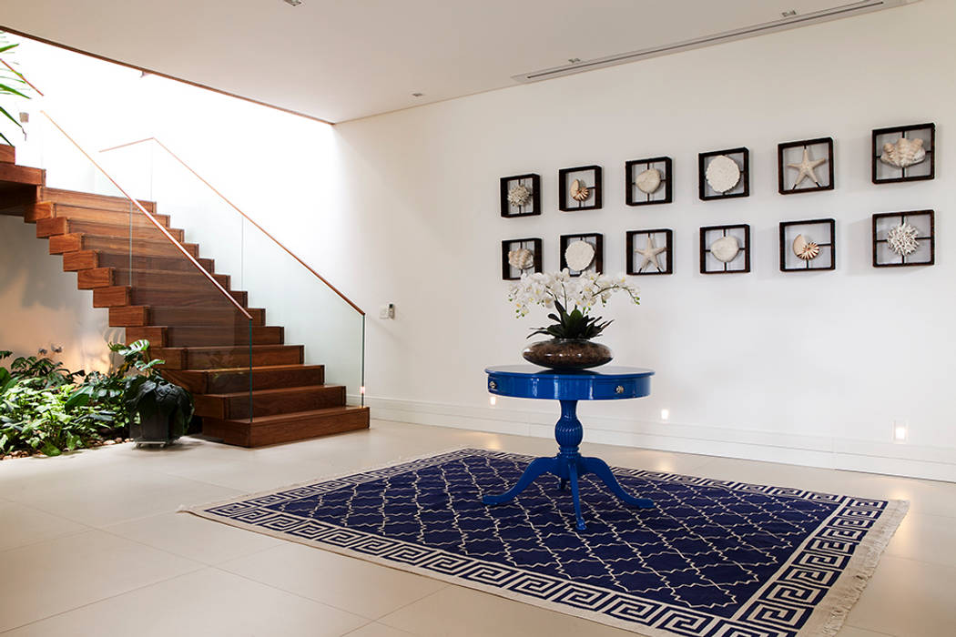 Sam Pedro - Guarujá - SP, Infinity Spaces Infinity Spaces Modern corridor, hallway & stairs