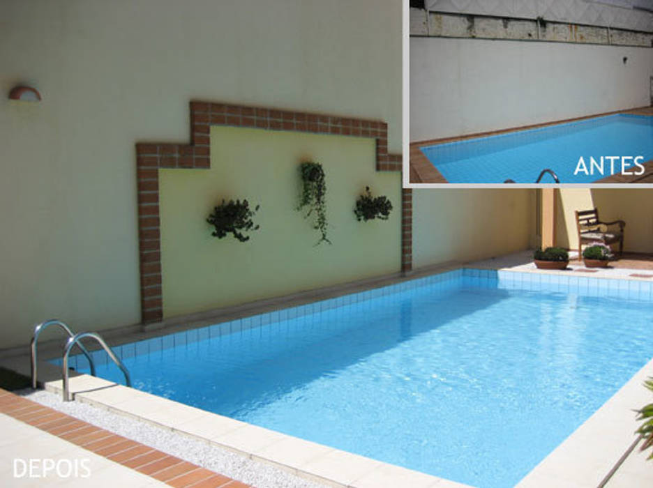 Muro piscina Projetual Arquitetura