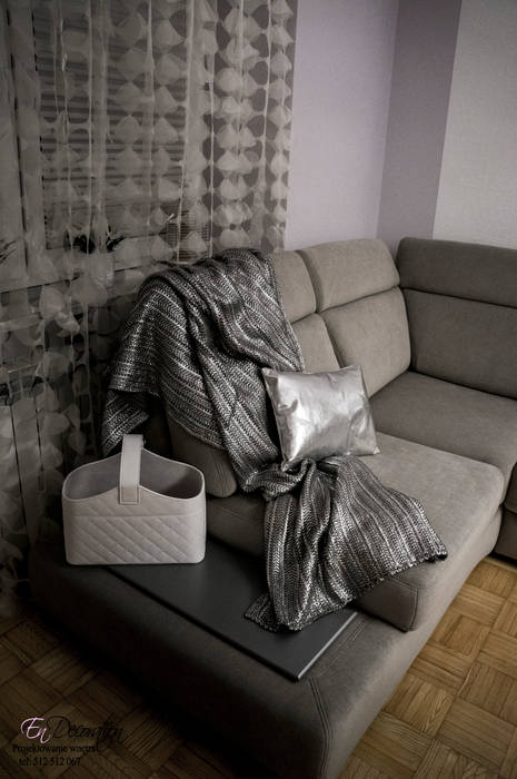 Mieszkanie w Wysokim Mazowiecku , EnDecoration EnDecoration Modern living room Sofas & armchairs