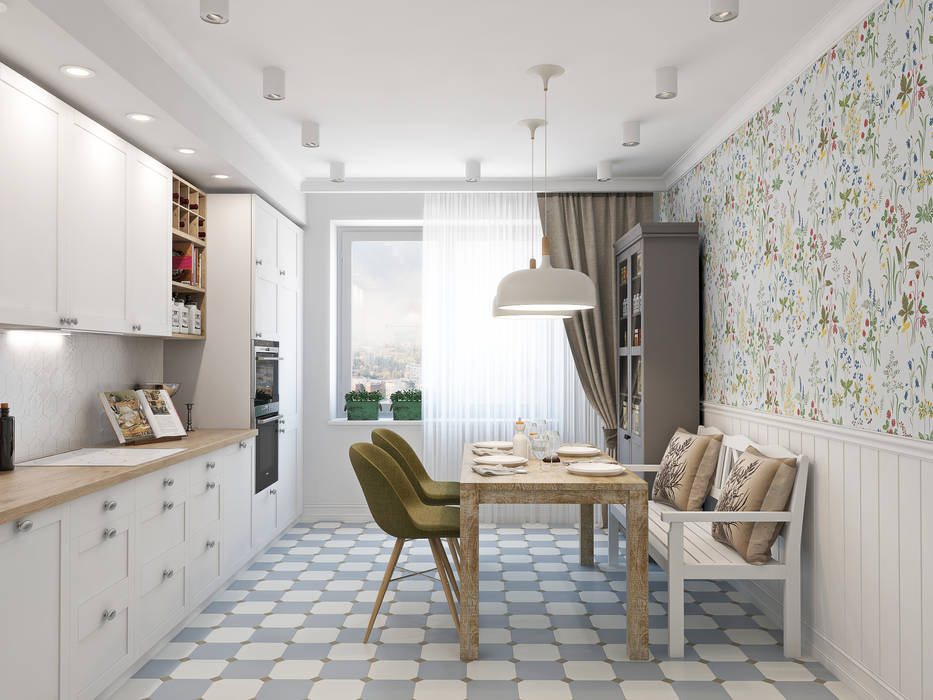 Скандинавское настроение, Ekaterina Donde Design Ekaterina Donde Design Kitchen