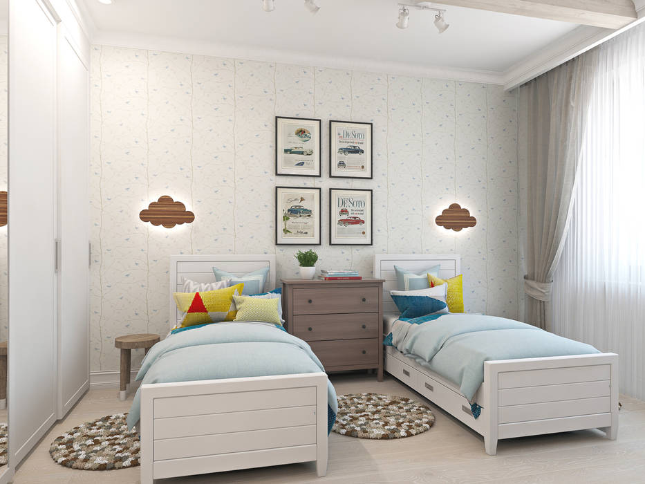 Скандинавское настроение, Ekaterina Donde Design Ekaterina Donde Design Scandinavian style nursery/kids room