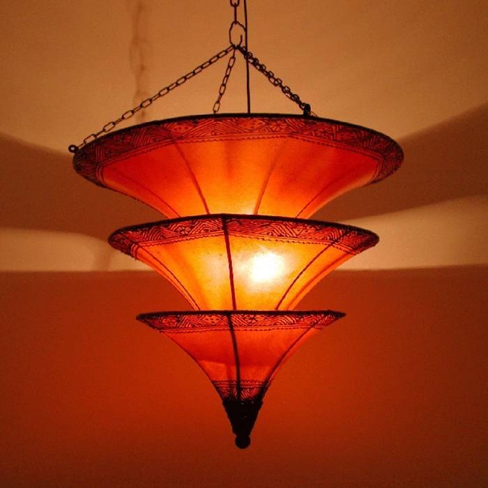 Lampa sufitowa henna RASHIDA DomRustykalny.pl Powierzchnie handlowe Miejsca na imprezy