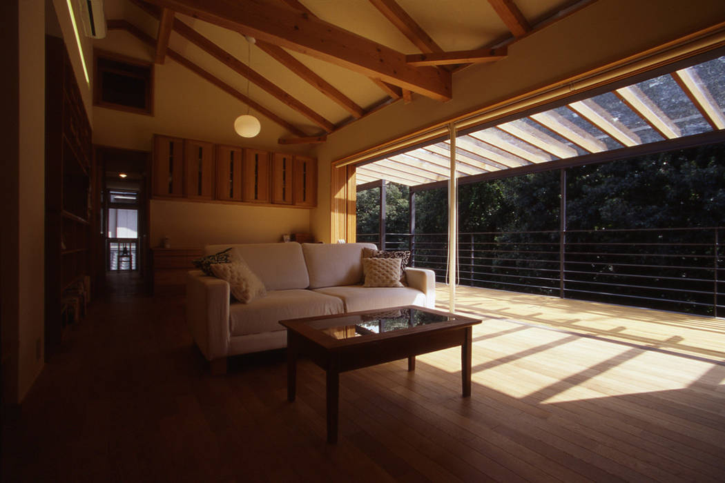 御船の家, 風建築工房 風建築工房 Modern living room