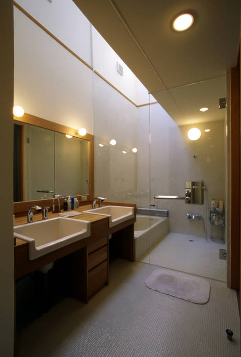 カウロゲハウス, 風建築工房 風建築工房 Salle de bain moderne